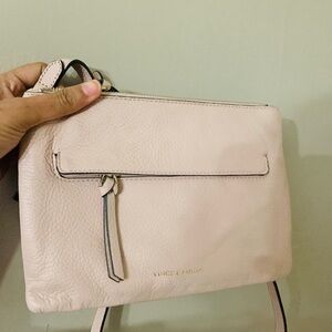 Vince camuto  leather crossbody bag